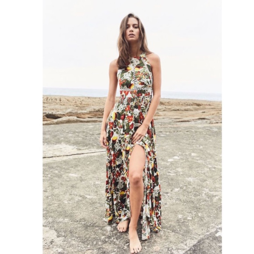 JAASE Garden Print Endless Summer Maxi Dress